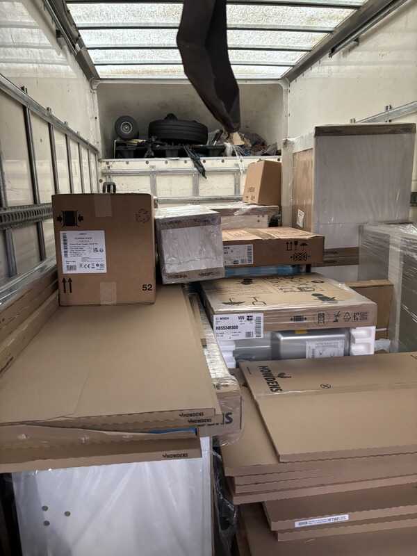 Luton van ready for delivery in London