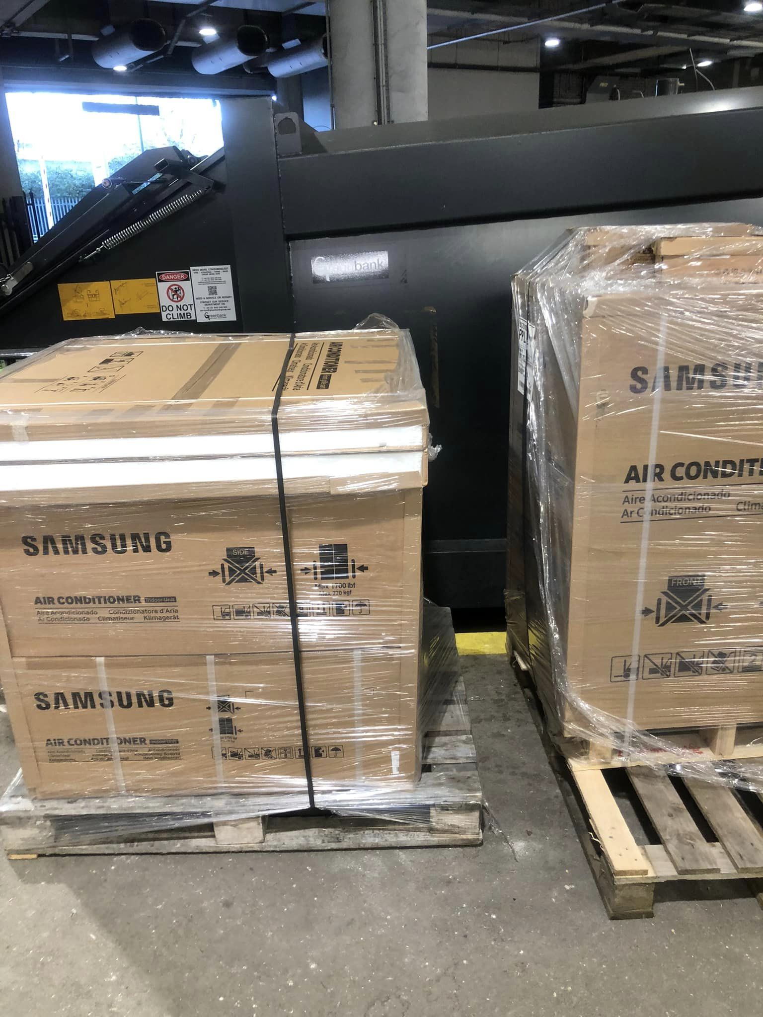 Appliance pallet transport services